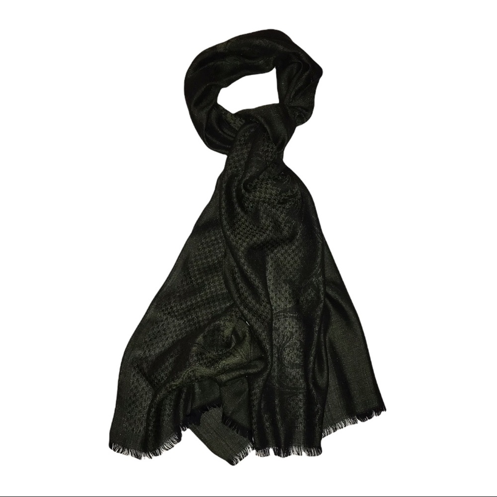 VERSACE Green Scarf